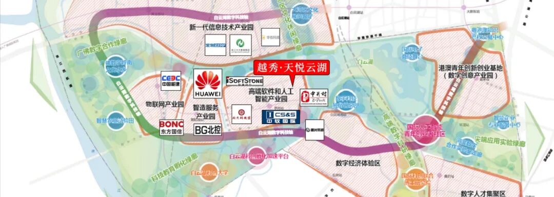 地铁8号线、望白云湖！越秀天悦云湖总价300万！