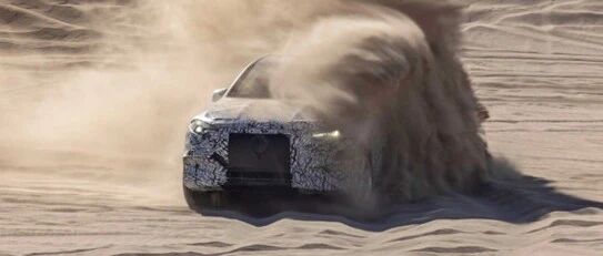 北美试驾奔驰EQS SUV原型车 更大胆的电气化产物