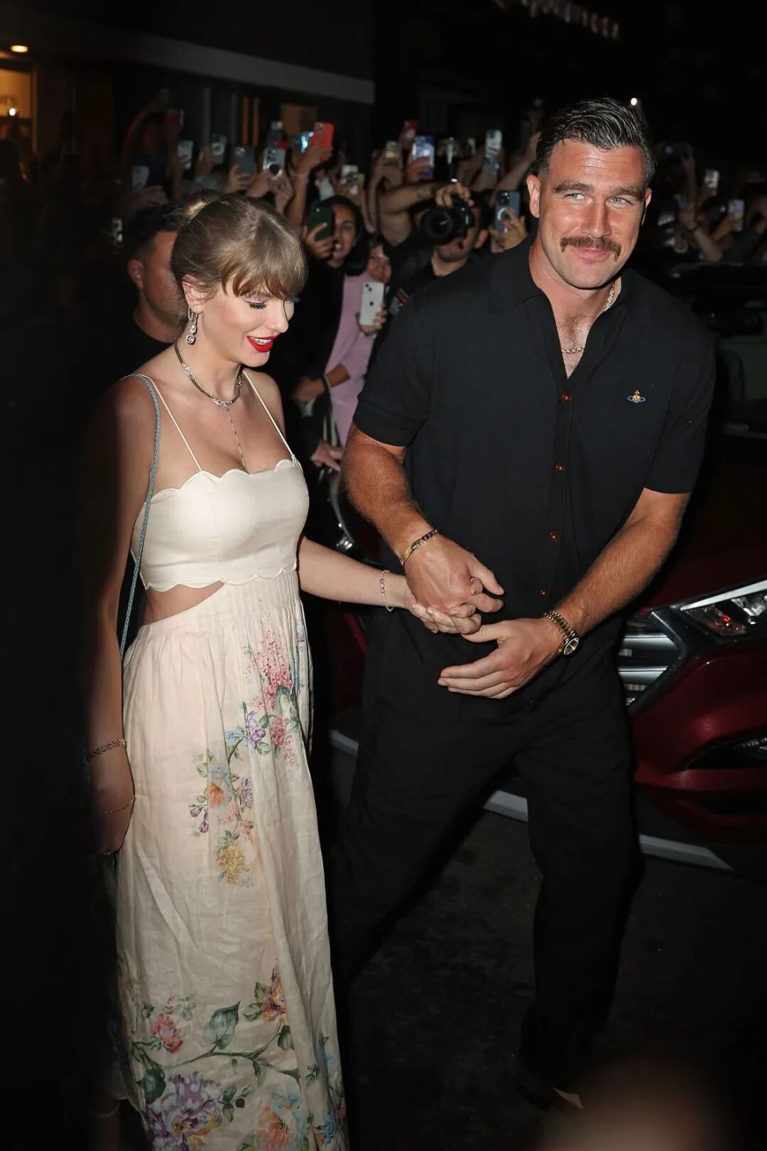 The couple enjoys a night out in New York in September 2024.