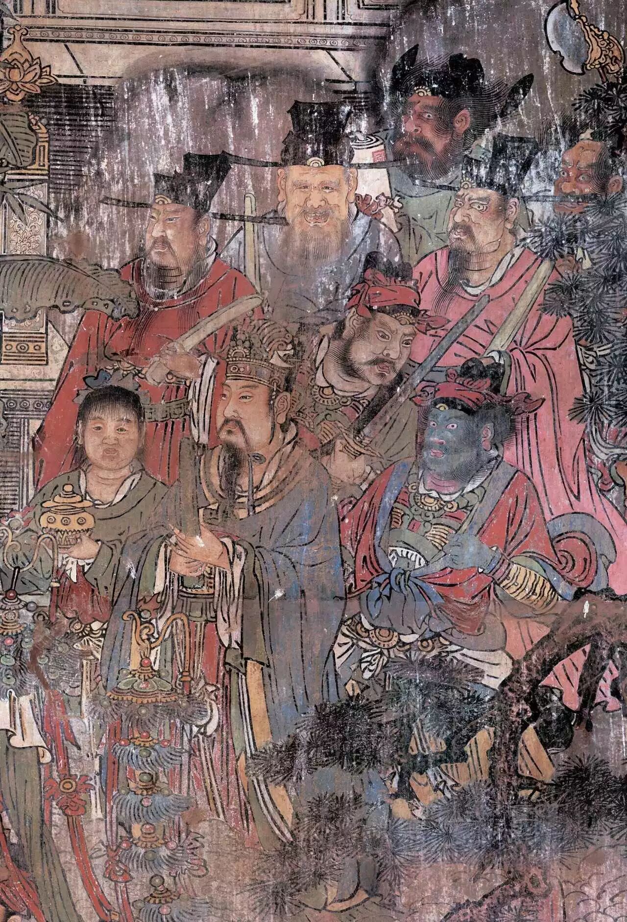 山西古代壁画―新绛稷益庙