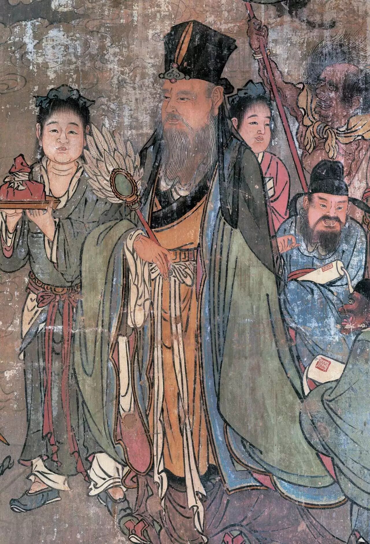 山西古代壁画―新绛稷益庙