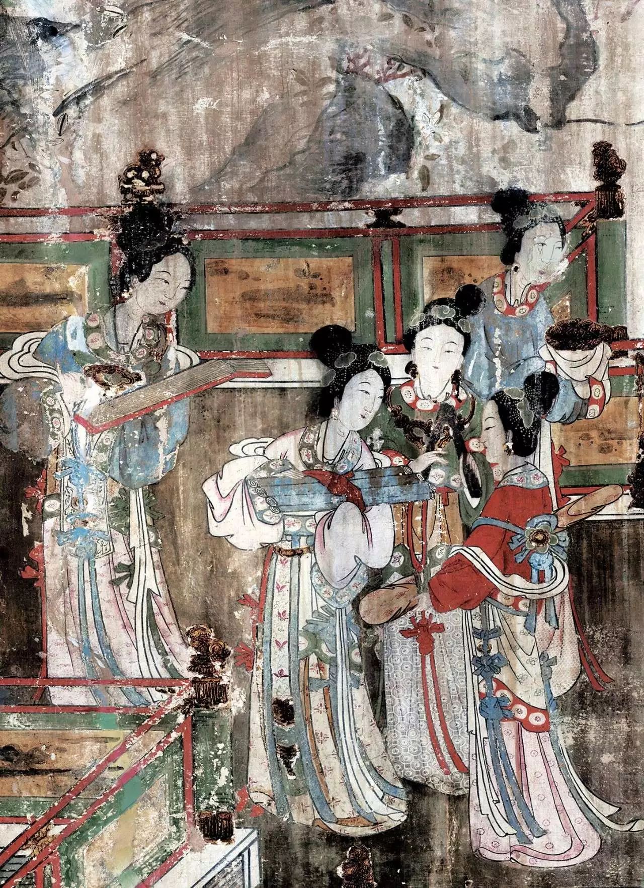 山西古代壁画―汾阳圣母庙