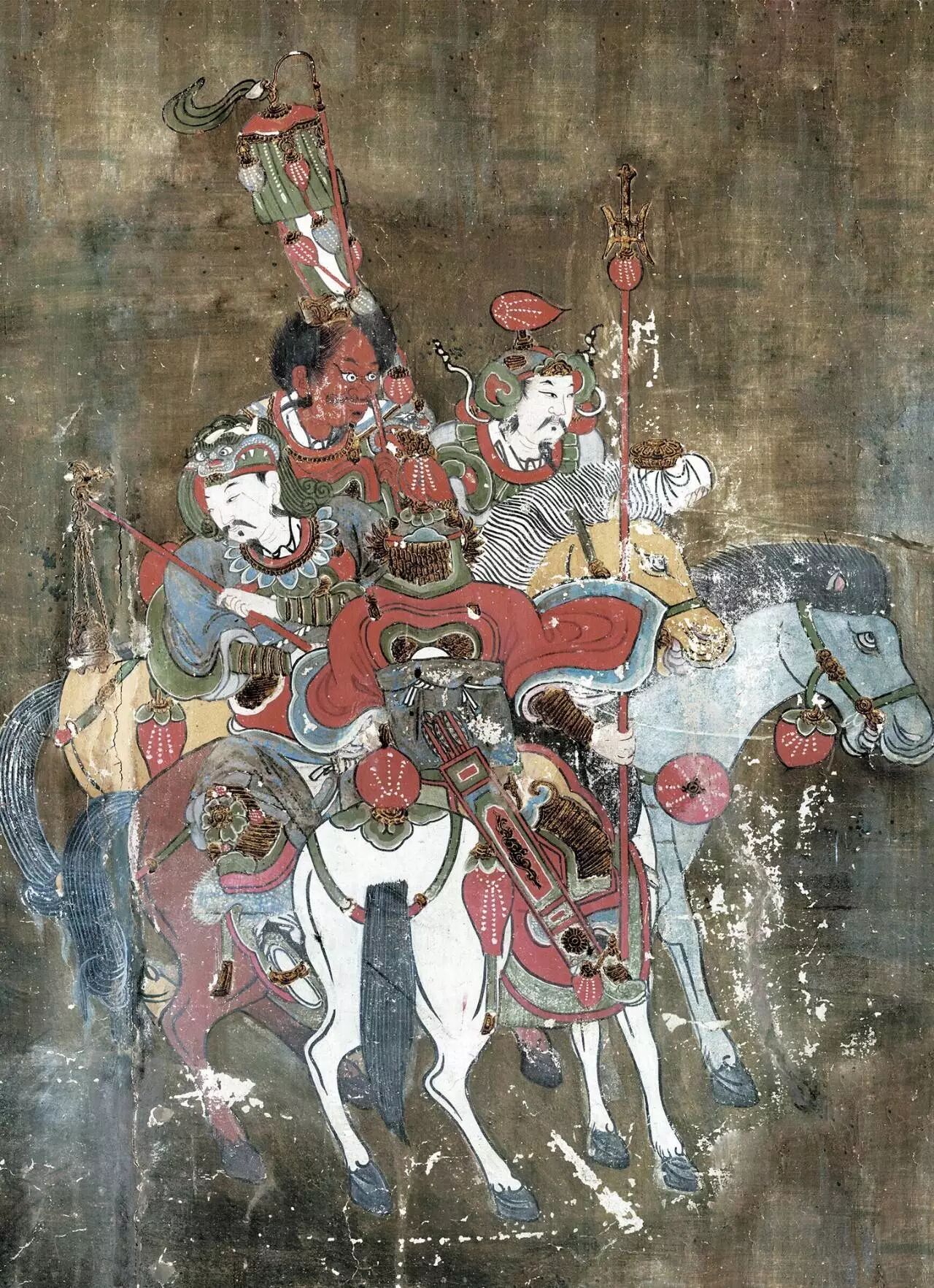 山西古代壁画―汾阳圣母庙