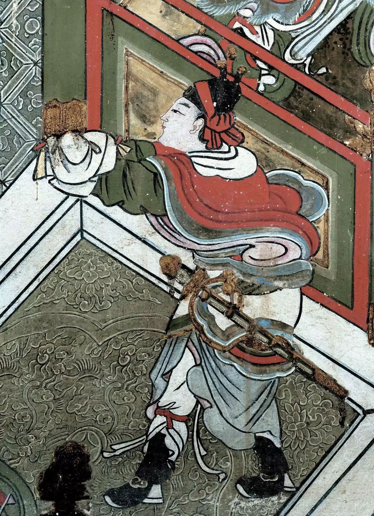 山西古代壁画―汾阳圣母庙