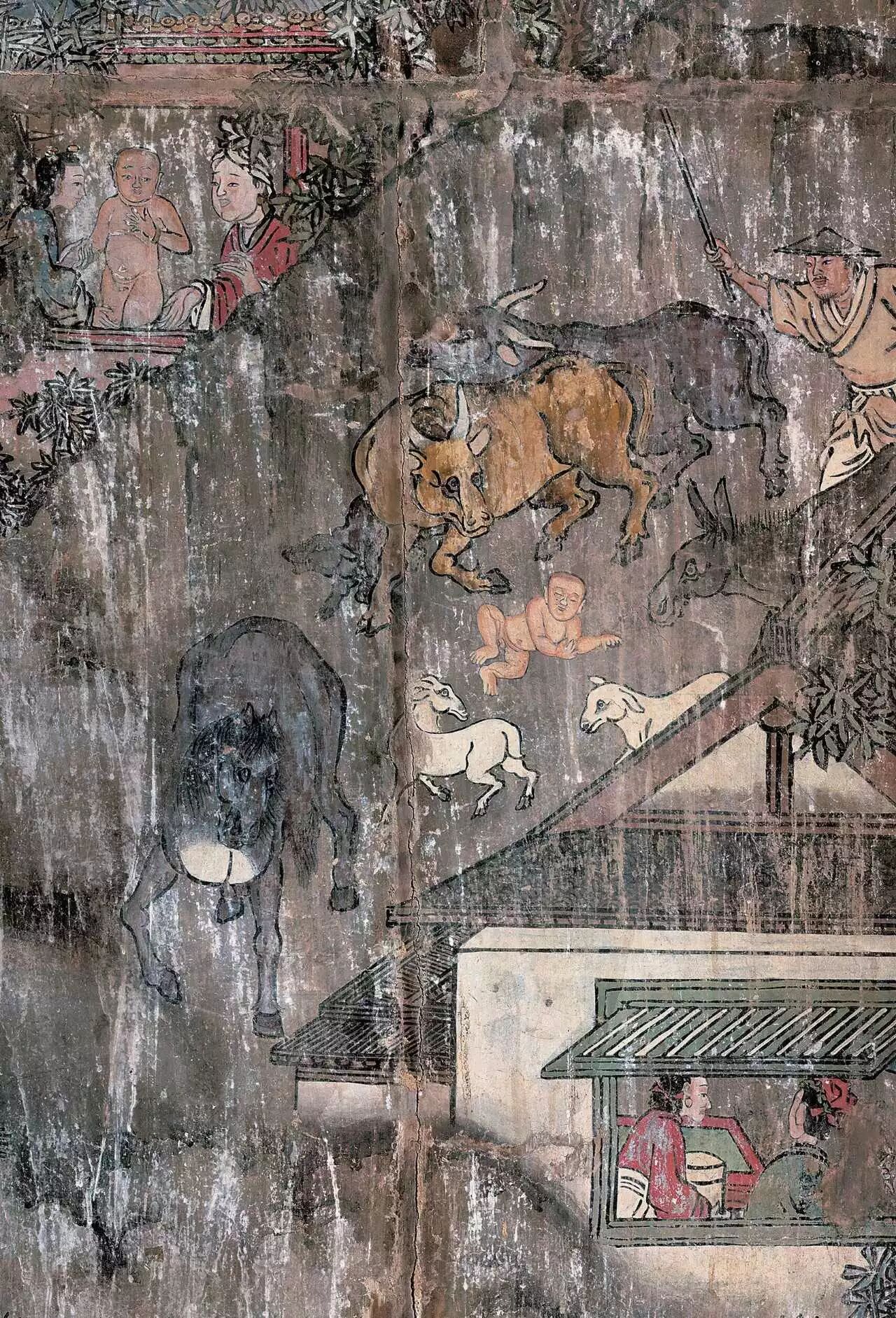 山西古代壁画―新绛稷益庙