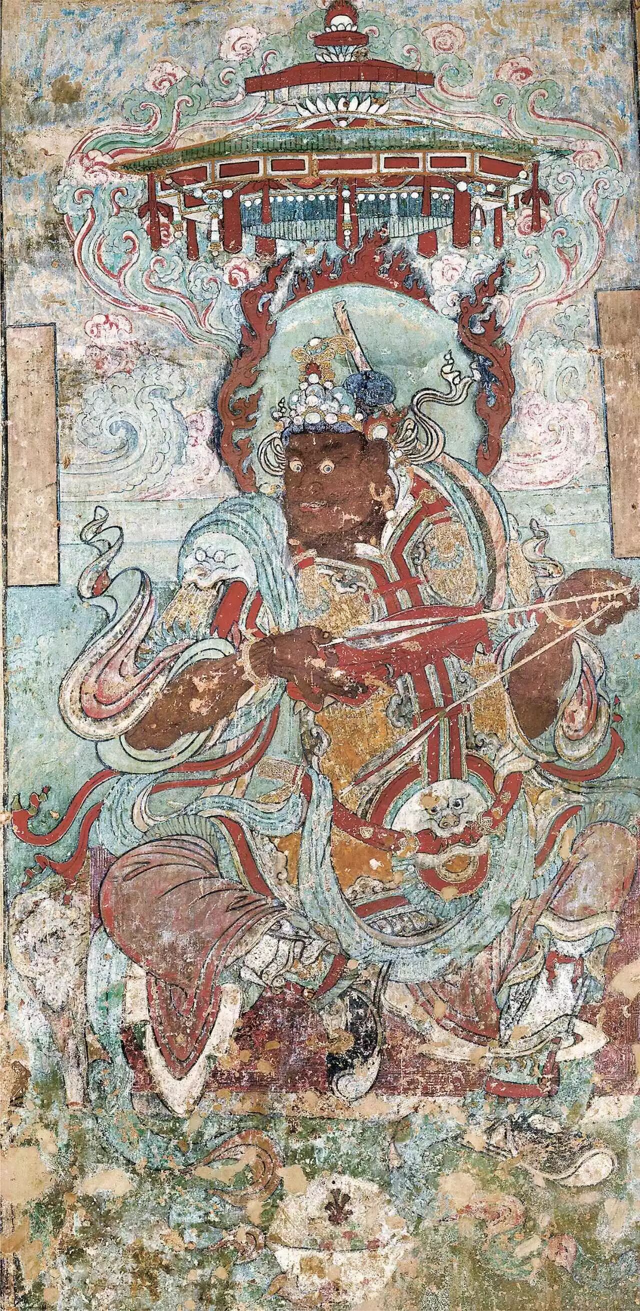 山西古代壁画―应县佛宫寺