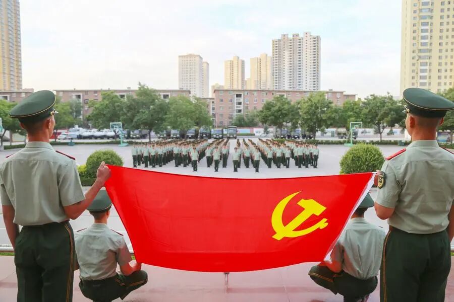 七一建党节 | 武警官兵的“七个一”