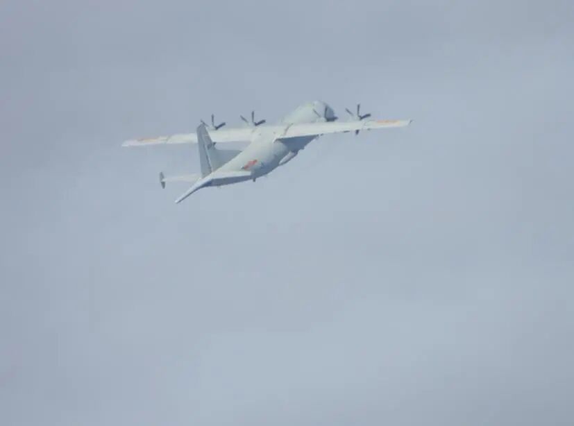 绿媒：解放军军机又来了，今日傍晚再度现身台湾西南空域