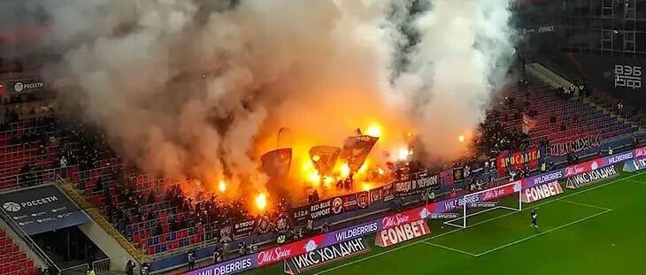 莫斯科球场一幕！