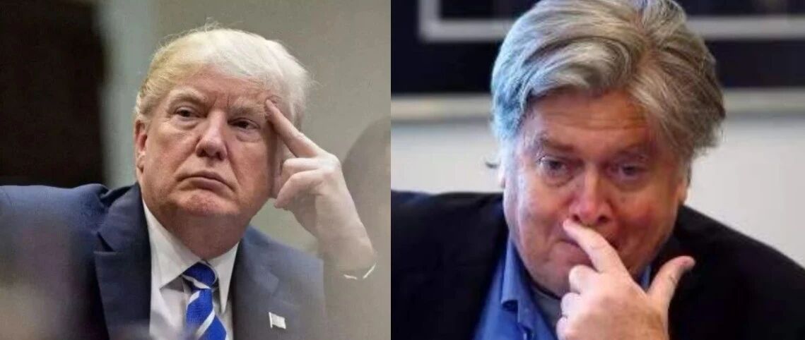 特朗普开口回应班农被抓！