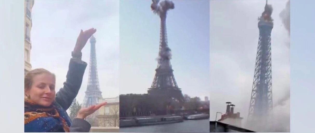 乌国防部发布“巴黎被轰炸”视频，@北约！