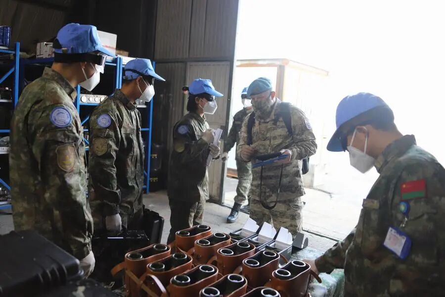 第19批赴黎维和建筑工兵分队顺利通过首次装备核查