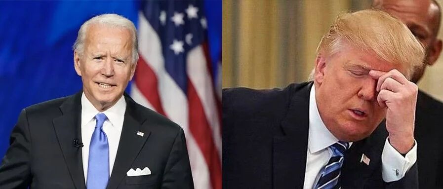 拜登－特朗普 = 9%