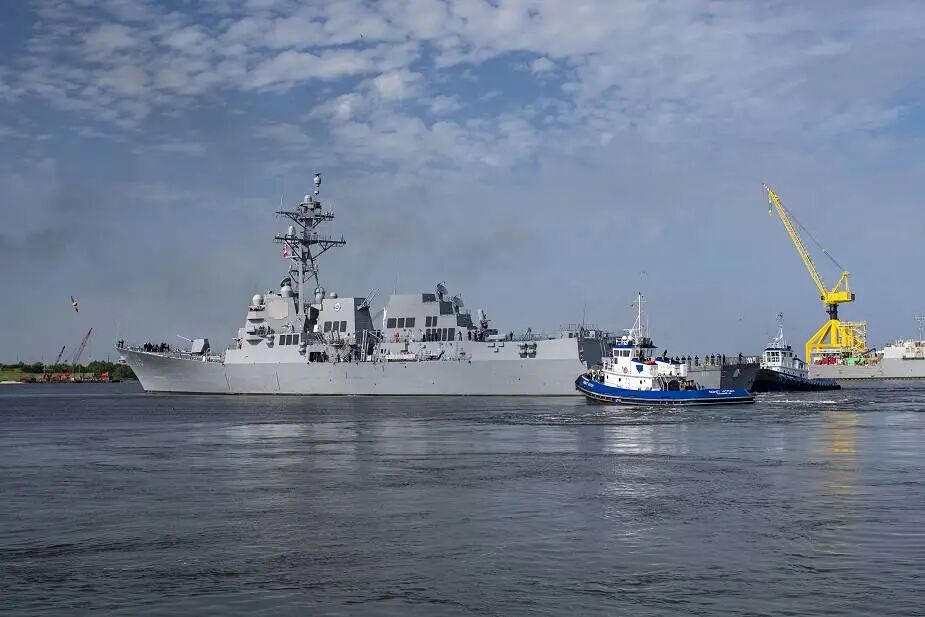 美海军新服役一艘“阿利•伯克”级驱逐舰 仍有四艘在建