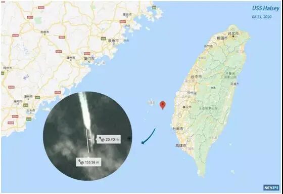 美舰过台海被曝光“没走寻常路”，台军又否认，还称有“全程监控”