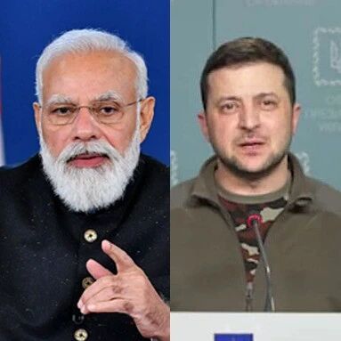 莫迪与泽连斯基通话，35分钟