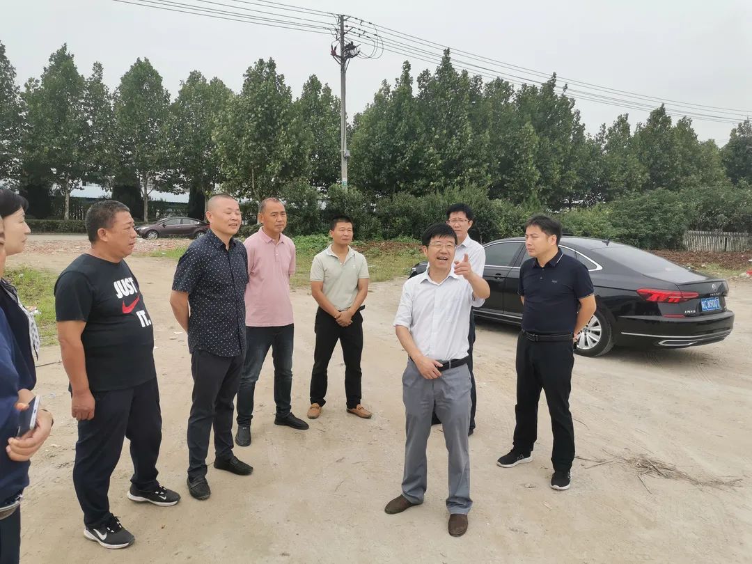园区动态县委常委常务副县长张允武调研园区重点在建项目