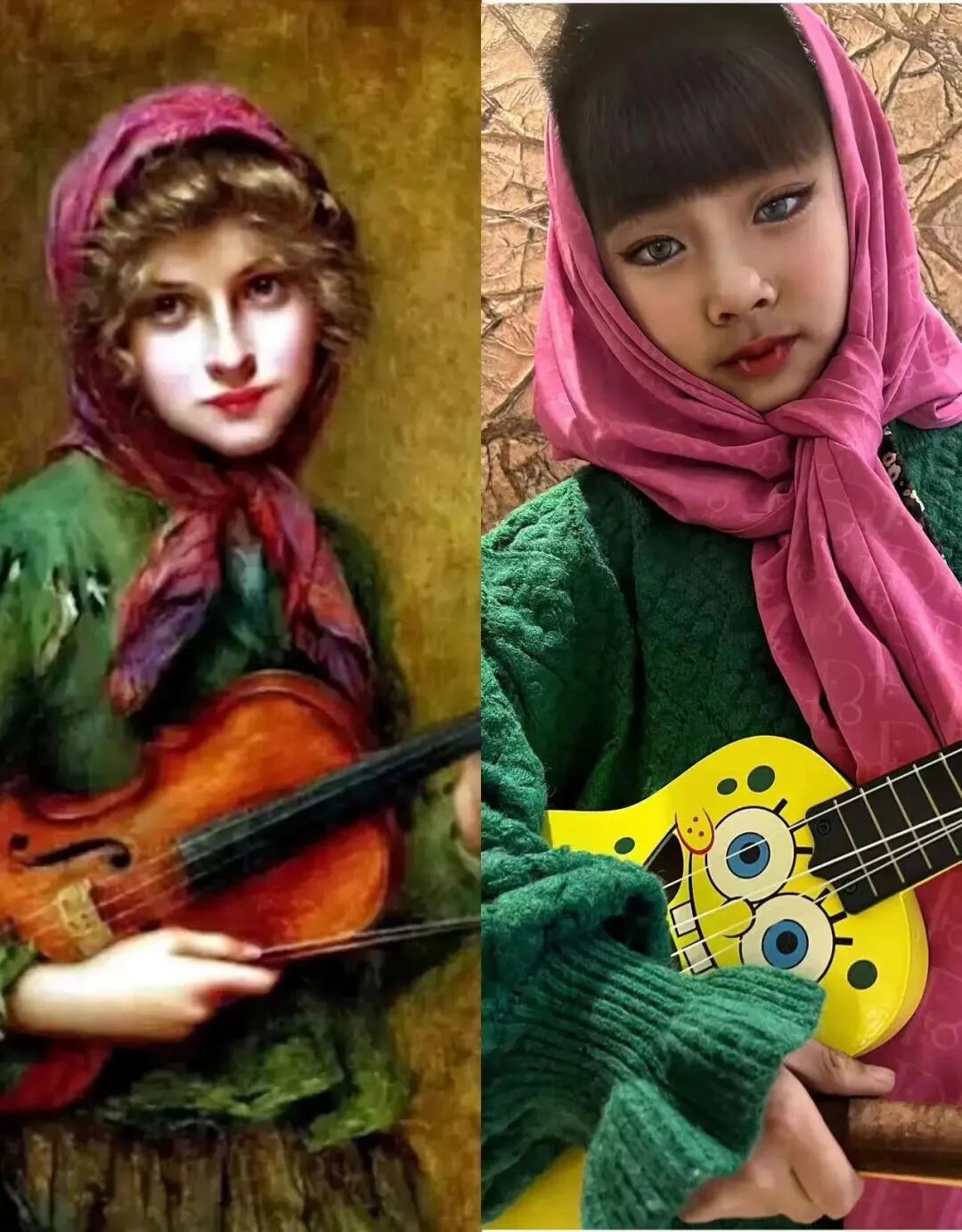 忍不住了哈哈哈哈!名画模仿秀,人人都是"演技派"!