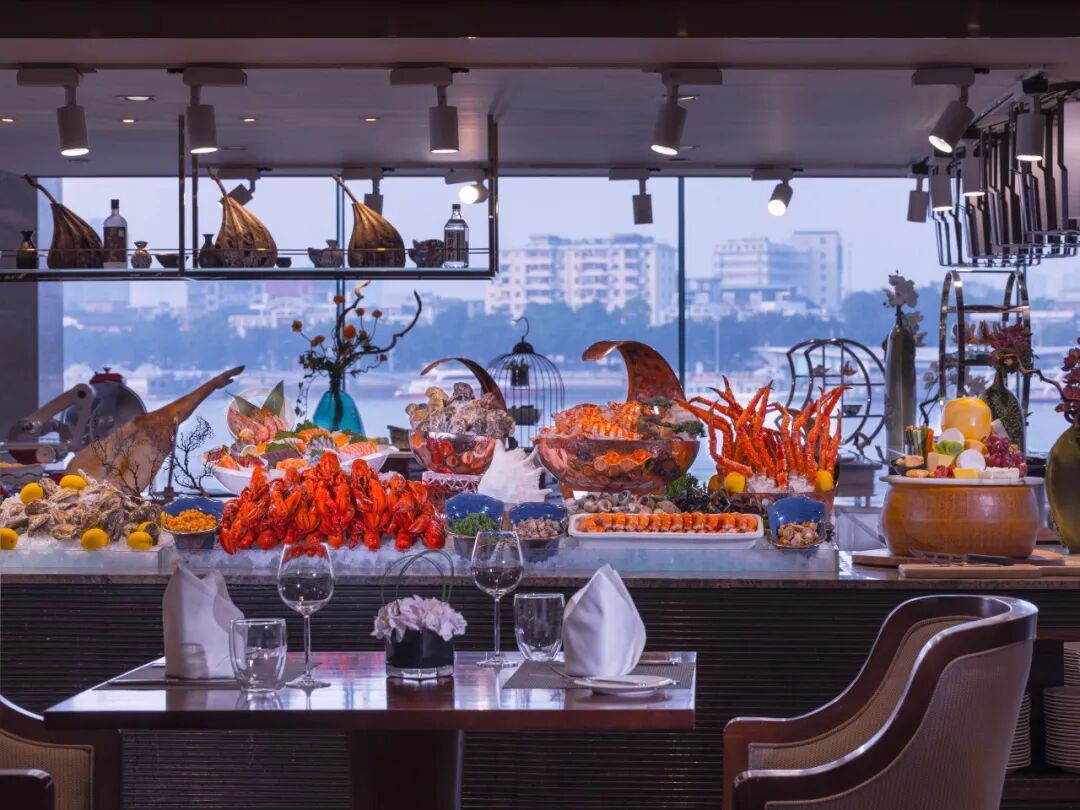 广州荔湾区白天鹅宾馆流浮阁自助餐回归放飞味蕾的时候到了周末自助