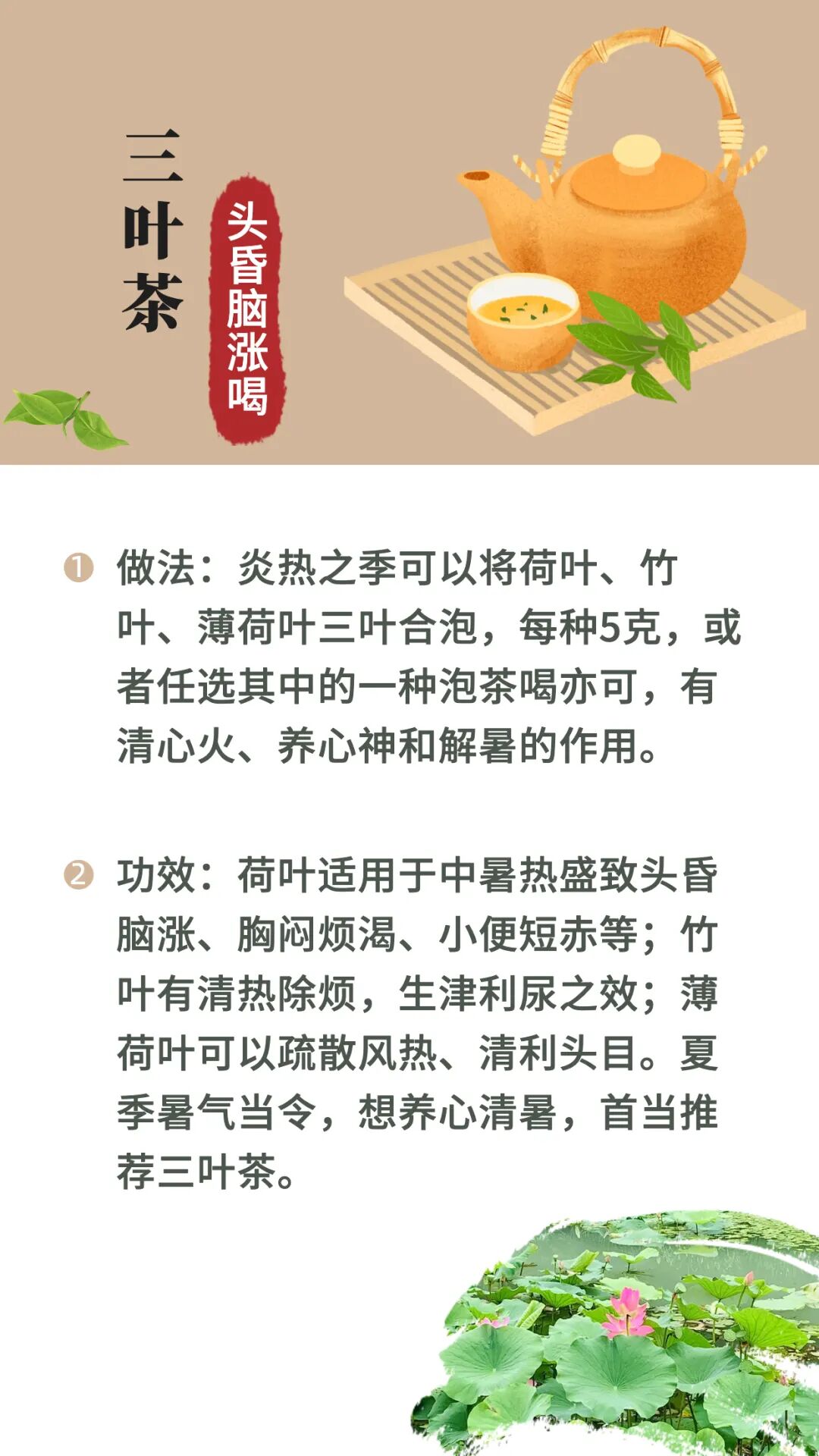 健康漫谈 | 中药代茶饮咋喝更有效？这五杯茶喝对了，轻松应对夏季小毛病！ - 脉脉