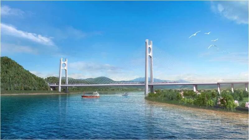 湖杭铁路攻克高难度吊装施工