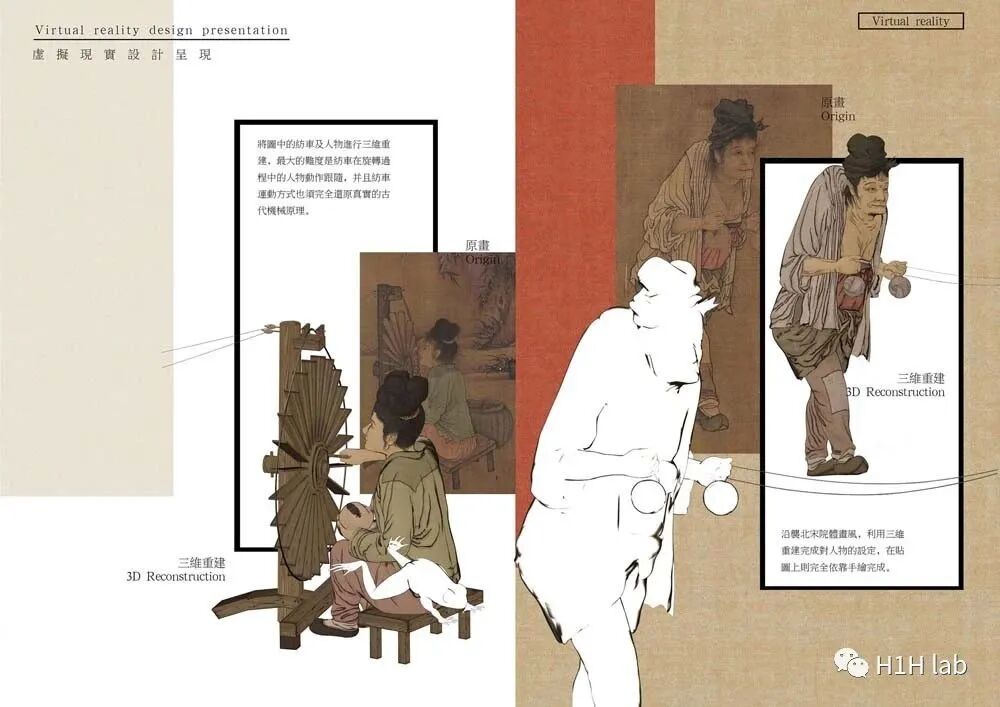 数字沉浸 | “纺车图”虚拟现实呈现