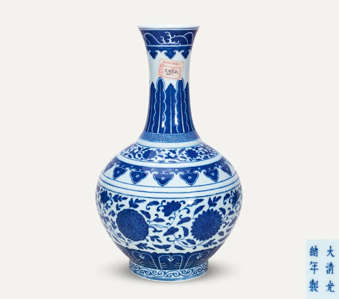 中国美術 古玩 煨瓷 山水 風景 人物 花瓶 花生 花器-