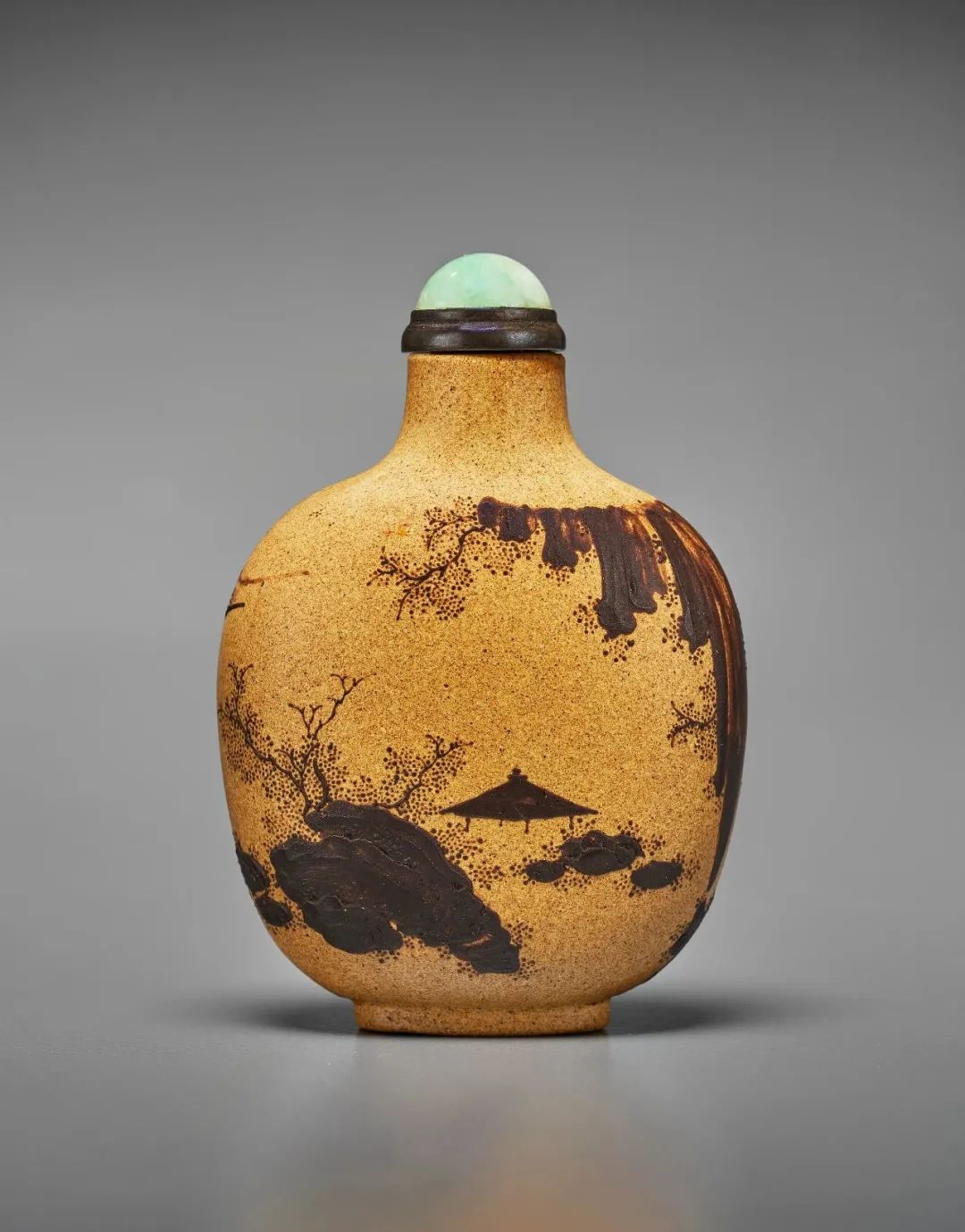 鼻煙壺『赤壁圖』『靜聽松風圖』手絵精品中國傳統工芸美術作品