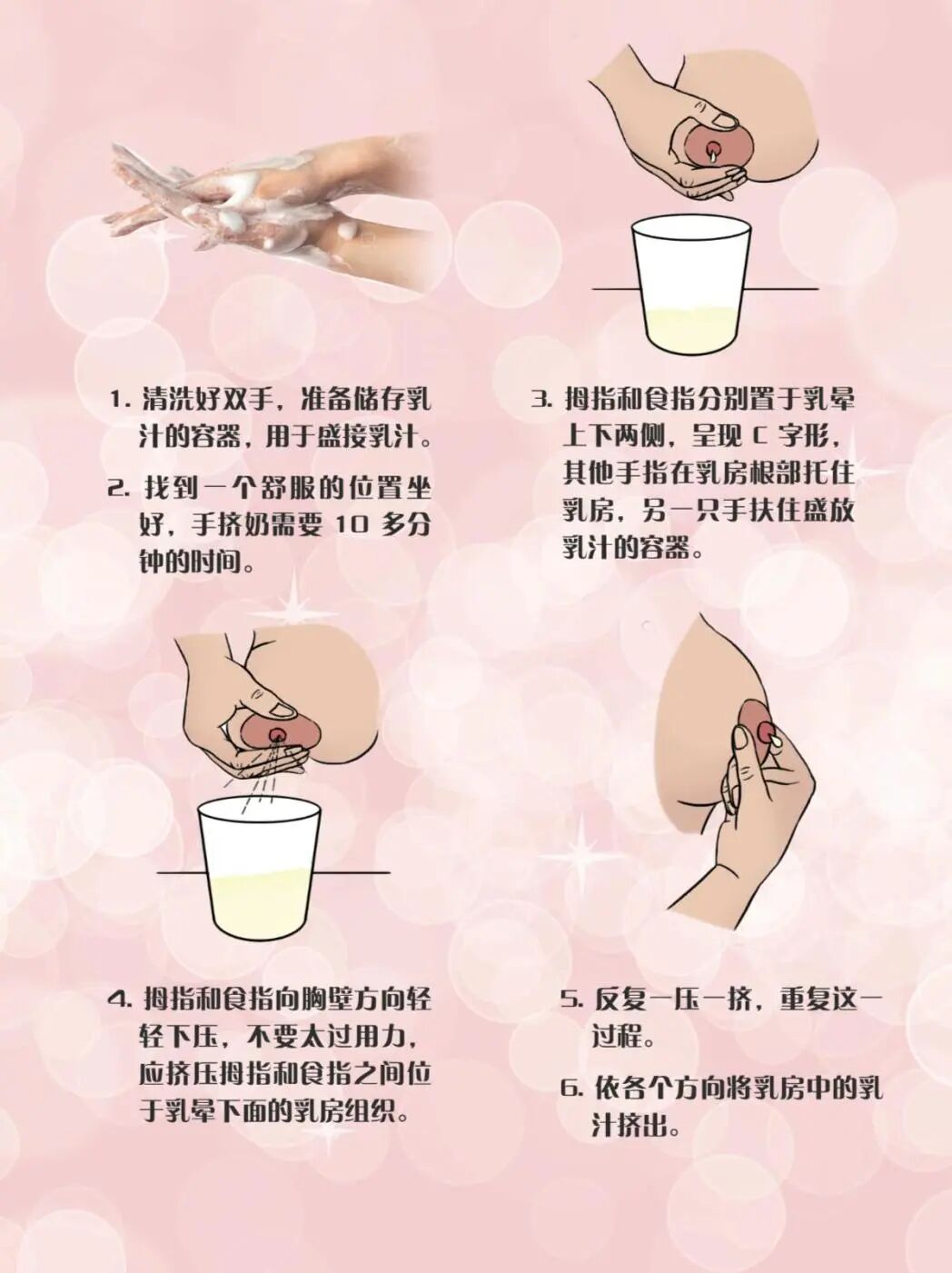 看图说话关于母乳喂养的四个知识点