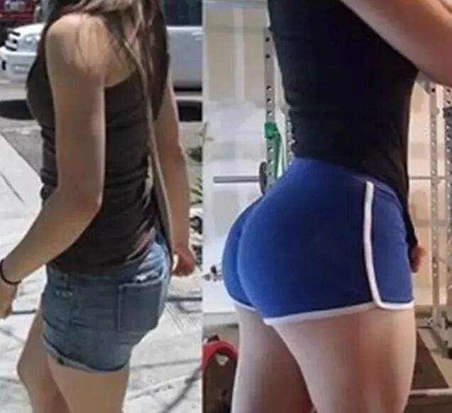 【美女】一组国产翘臀大片疯狂刷屏，练臀与不练臀的妹子区别太大了！（组图） - 47