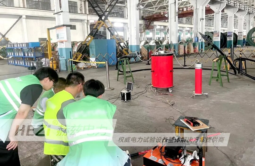 赫茲電力赴江蘇電力工程公司進行設備交付調試及操作培訓