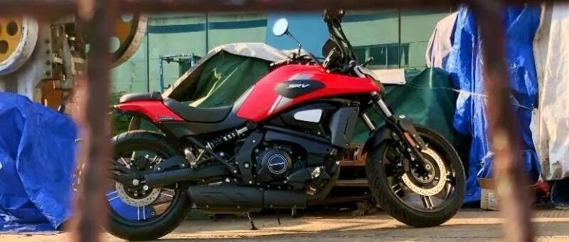 谍照 || QJMOTOR 500巡航太子车更多照片曝光