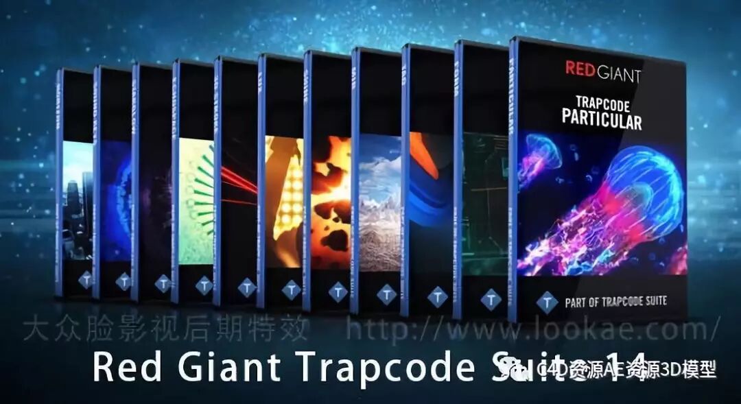 造物云头条红巨人粒子特效套装插件 Red Giant Trapcode Suite 14.1.1 Win/Mac在线3D营销设计 造物云