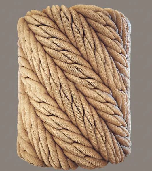 造物云头条-6款Substance Painter麻绳材质次时代PBR麻绳材质sp绳子材质 