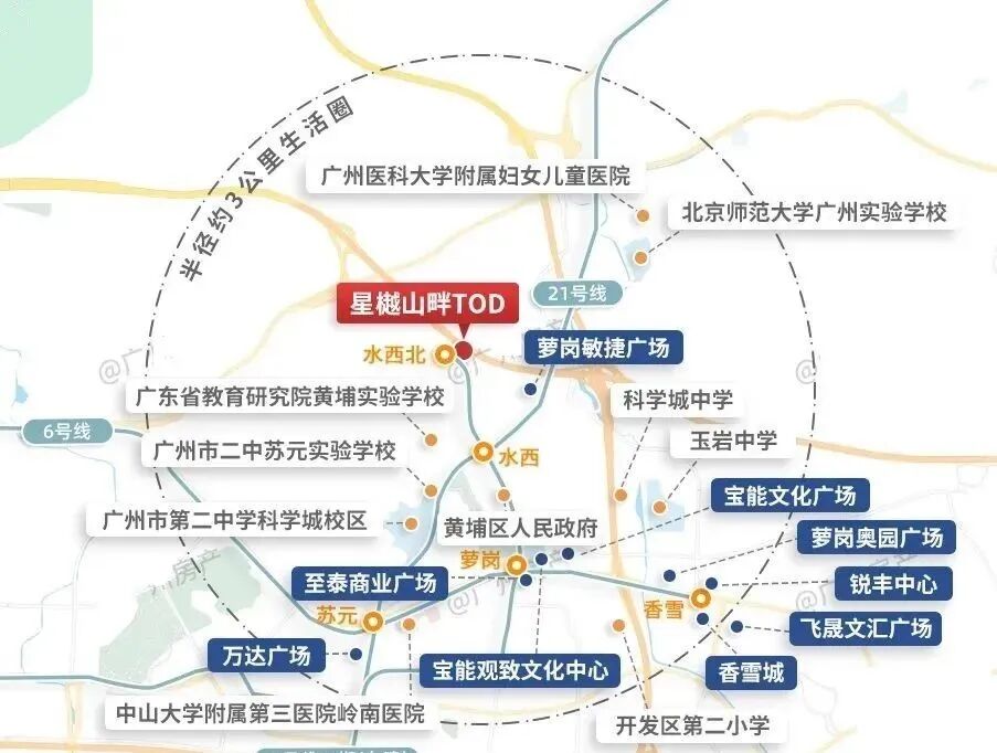 黄埔科学城红盘 “ 星樾山畔 ” 将A5栋！