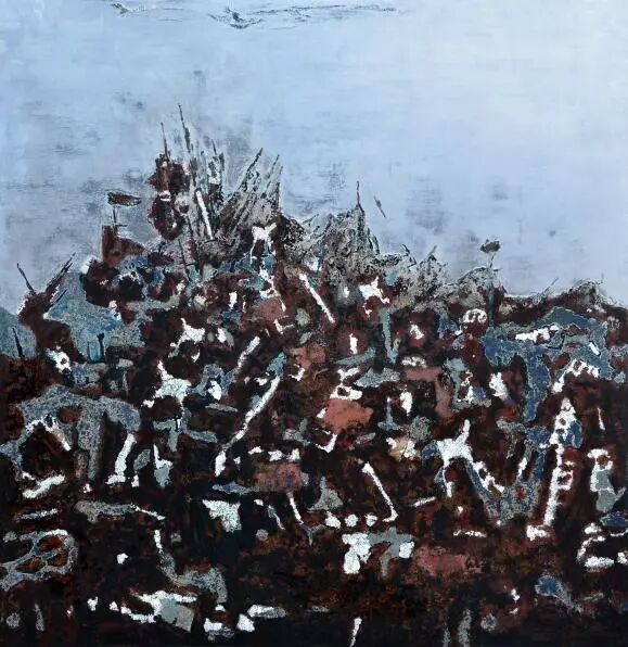 《墟》漆画  .jpg