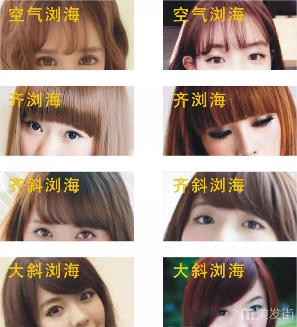 抖音刘海_抖音网红刘海图片_抖音很火的刘海图片