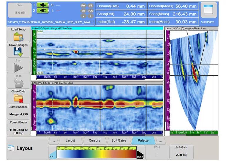 超聲相控陣技術(shù)檢測奧氏體不銹鋼焊縫