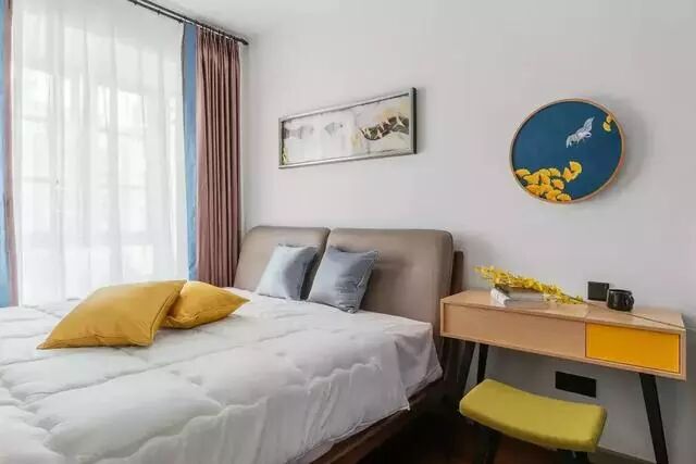 83平小户型北欧风，餐边柜的设计空间这么大，爱了爱了！