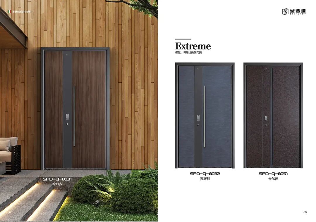 圣普迪私人定制意式系统装甲门！