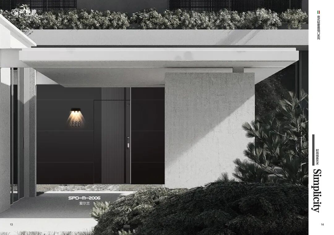 圣普迪私人定制意式系统装甲门！