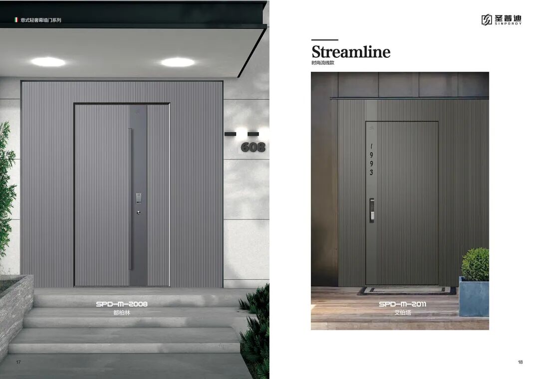 圣普迪私人定制意式系统装甲门！