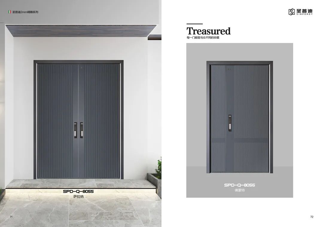 圣普迪私人定制意式系统装甲门！