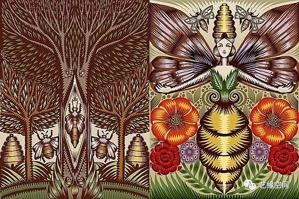 【插画欣赏】国外插画作品欣赏