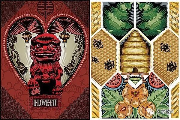 【插画欣赏】国外插画作品欣赏