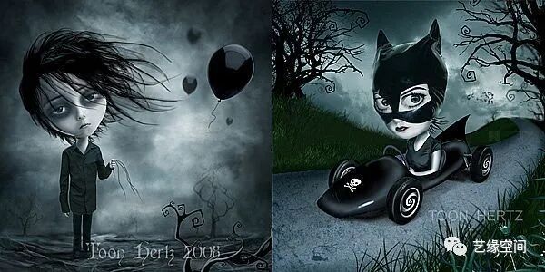 【插画欣赏】国外插画作品欣赏