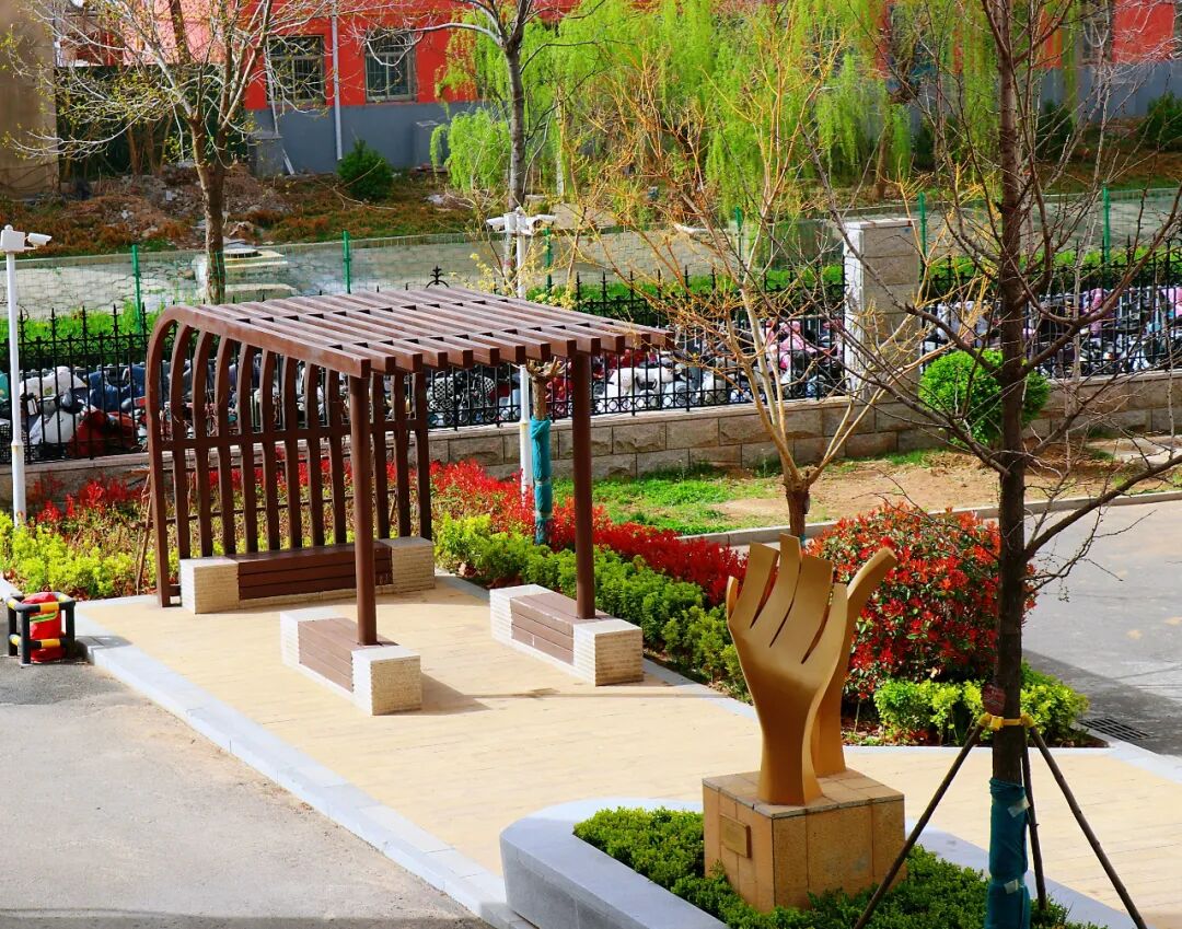 春意阑珊处校园蕴新生丨聊城市水城中学