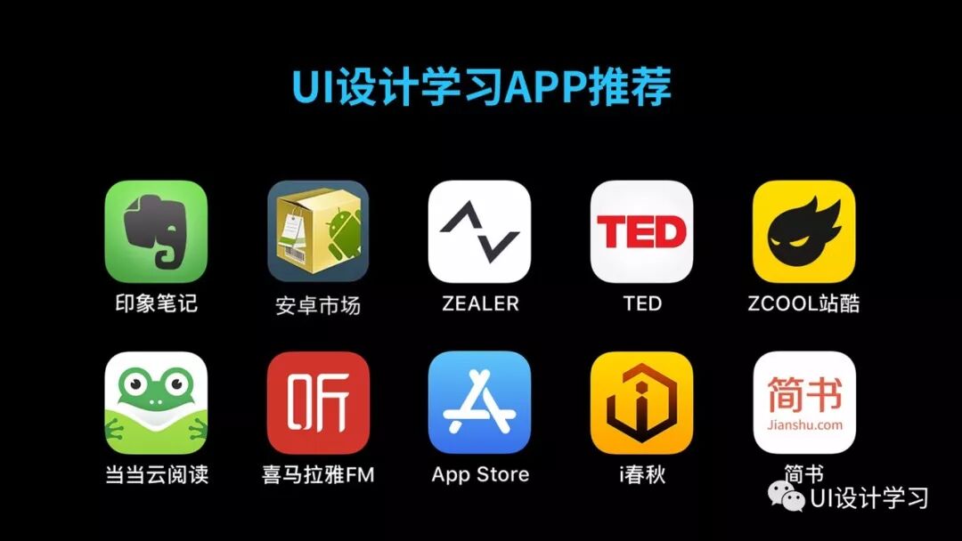 UI设计学习资源推荐（价值上万） 学UI设计必备