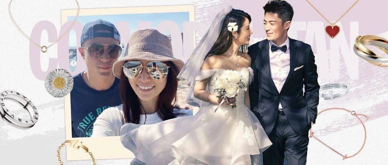 和妈妈戴情侣款的小海豚，真真是把珠宝戴到了起跑线上