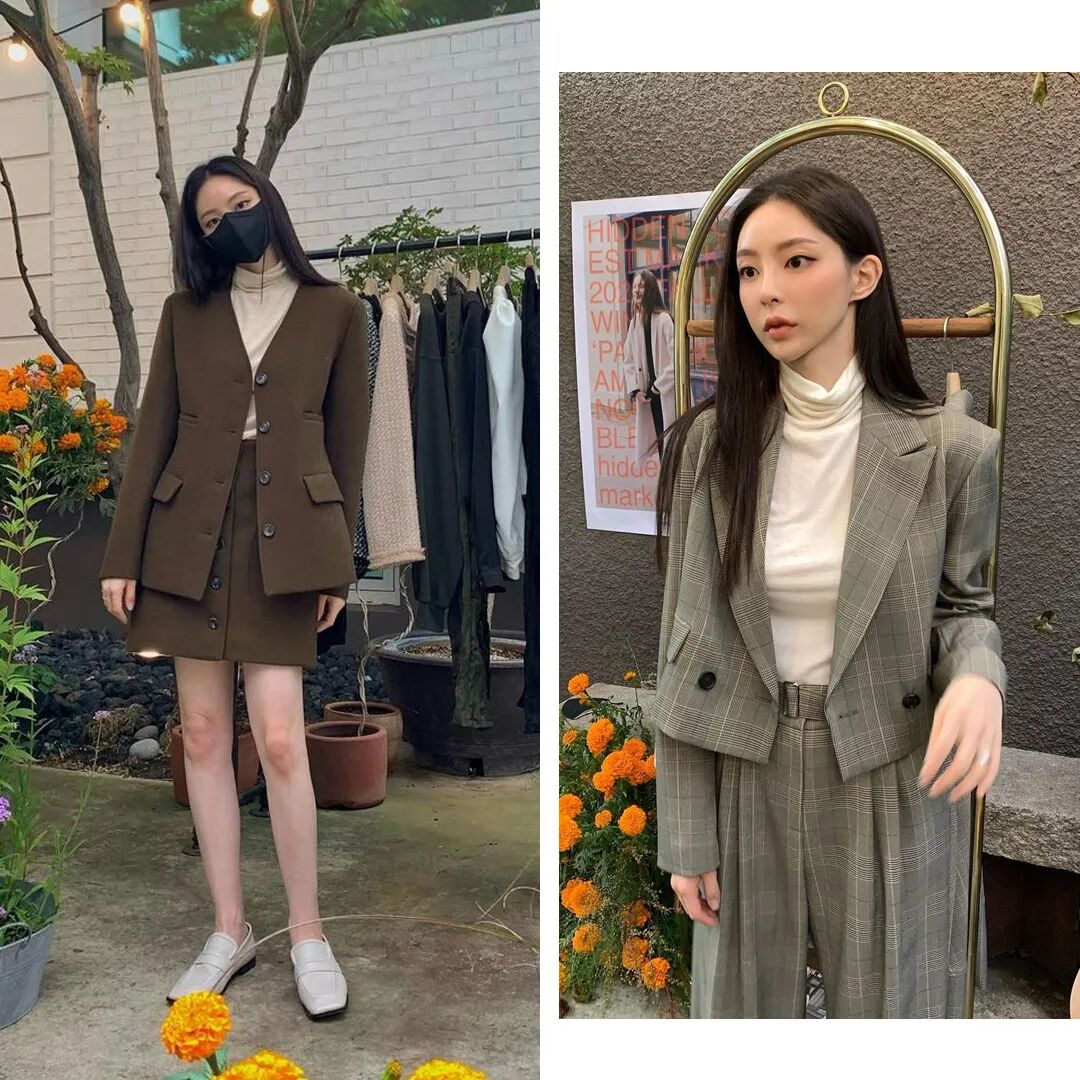 【时尚】又降温啦，60套日韩女生入冬穿搭参考！（组图） - 30